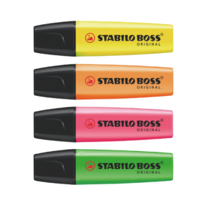 Pochette surligneurs Stabilo Boss Original