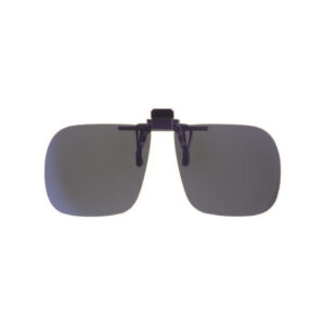 clip de lunette relevable polarise gris