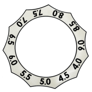 Roue de la base des verres de 4.0 a 9.0