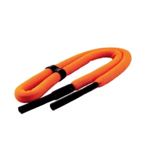 cordon de lunette flottant orange fluo