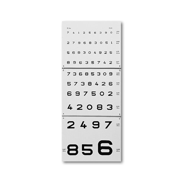 echelle optometrique chiffres-eh21
