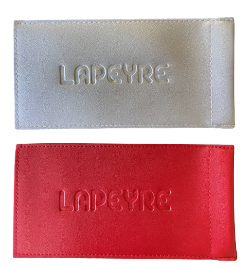 etuis-lapeyre-optique-rouge et gris