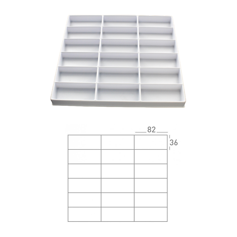 Bloc tiroirs - 6 plateaux - bleu et multicoloris - Lapeyre optique