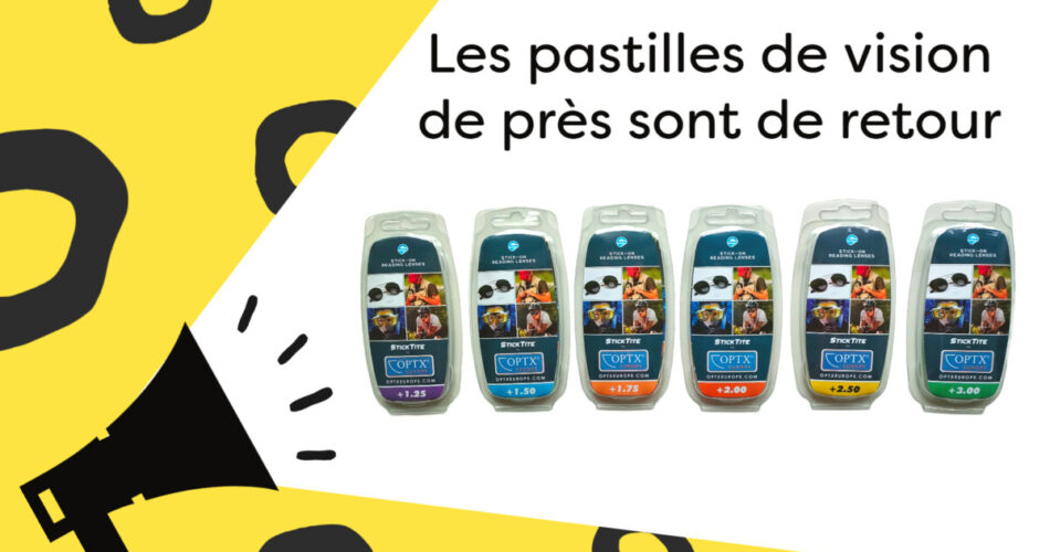 Les lentilles additionnelles sont de retour chez Lapeyre optique