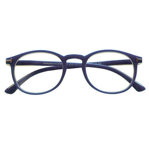 lunette de lecture- monture acetate-bleue-lu781