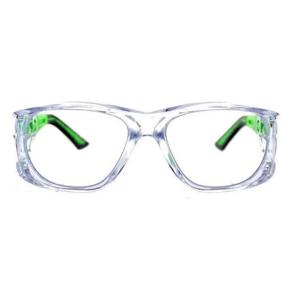 lunette de protection couplé à une lunette de vue