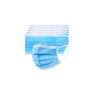 Masque chirurgical avec elastiques - 50 pieces