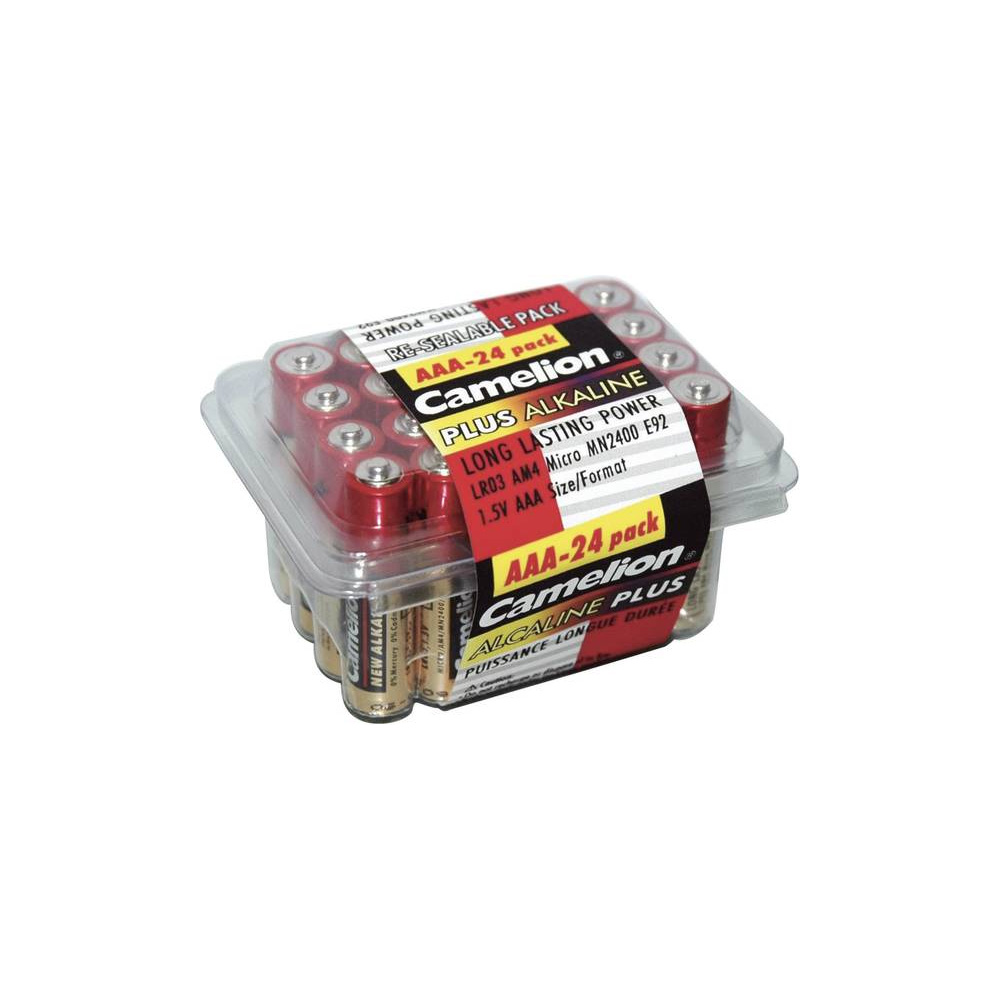 Piles alcalines LR03 AAA 1.5v - Vendues par 4