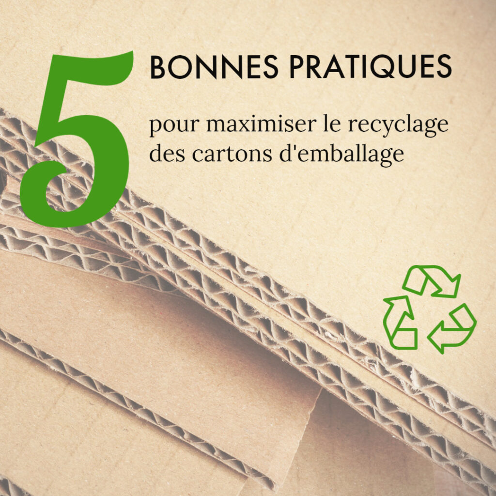 5 bonnes pratiques pour maximiser le recyclage des cartons